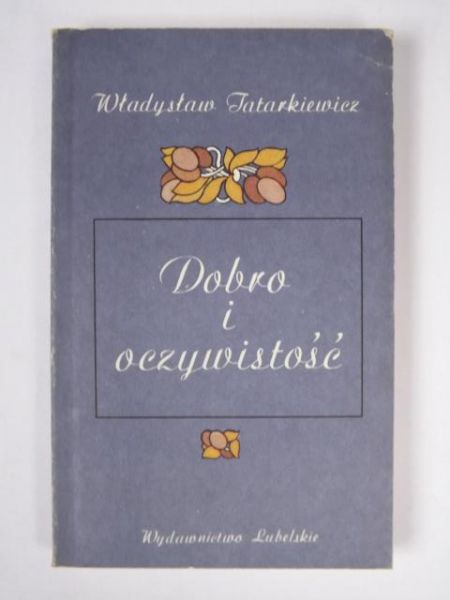 Dobro i oczywistość