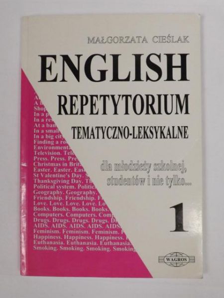 English. Repetytorium tematyczno-leksykalne