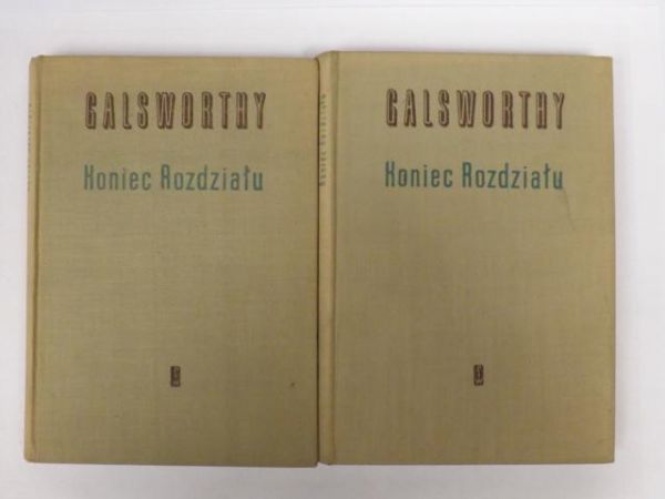 Galsworthy John - Koniec rozdziału, Tom I-II