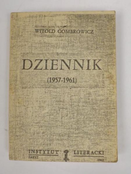 Dziennik 1957-1961 Instytut Literacki