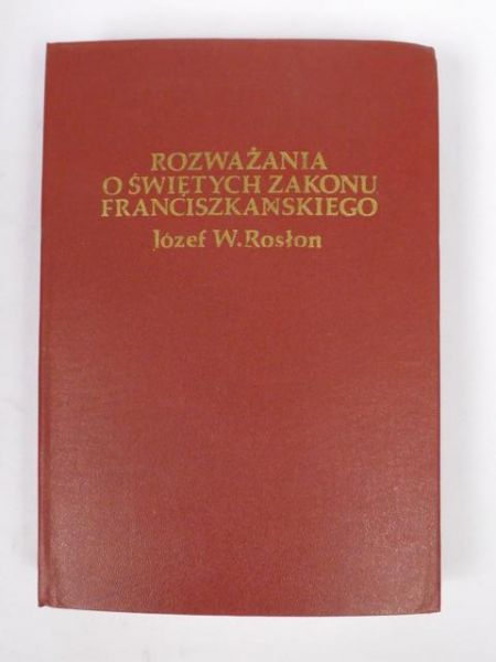 Rozważania o świętych zakonu franciszkańskiego