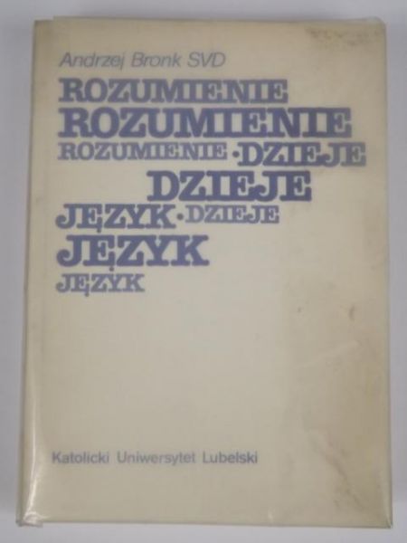 Rozumienie dzieje język