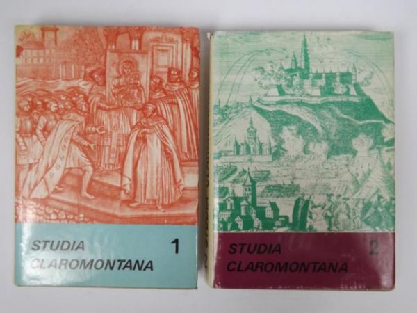 Kosiak Paweł (red.) - Studia Claromontana, Tom I-II