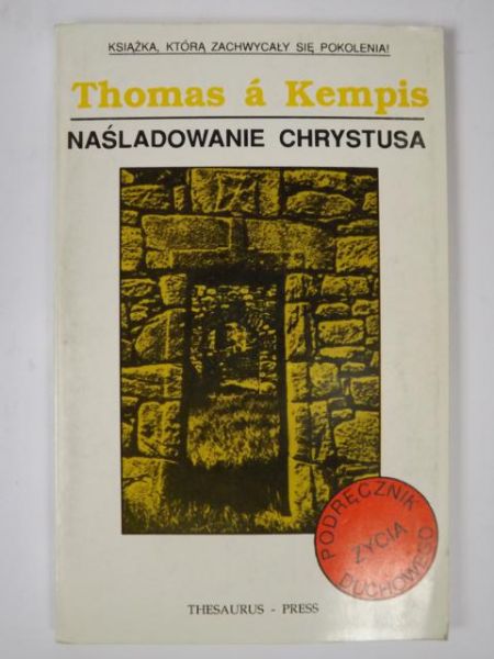 a  - Naśladowanie Chrystusa