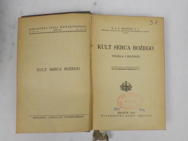 Kult Serca Bożego, 1934 r.