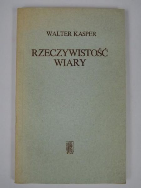 Rzeczywistość wiary