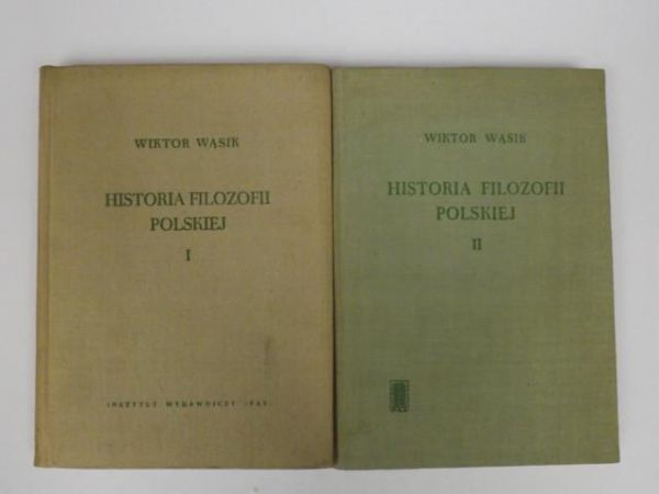 Historia filozofii polskiej, Tom I -II