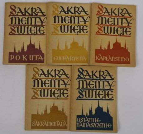 Dybowski, Pielatowski - Sakramenty Święte, 5 książek