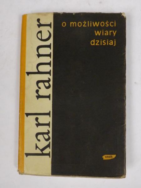 O możliwości wiary dzisiaj