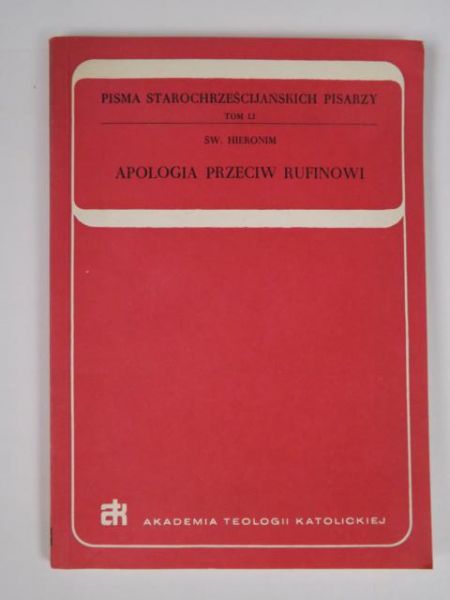 Apologia przeciw Rufinowi