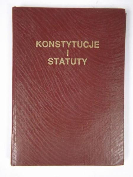Konstytucje i statuty Zgromadzenia Najświętszego Odkupiciela