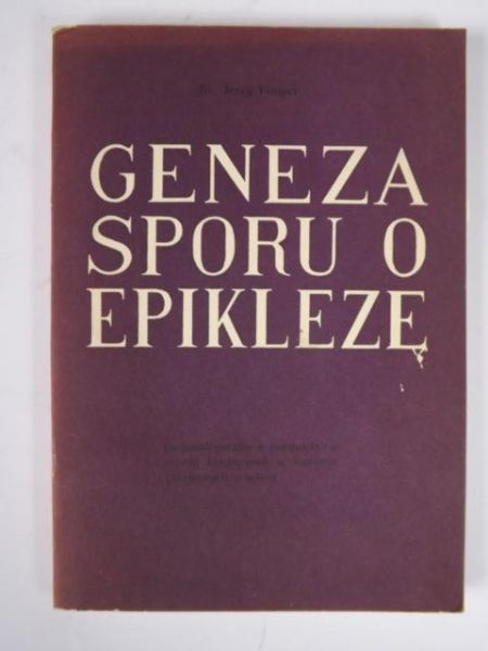 Geneza sporu o epiklezę