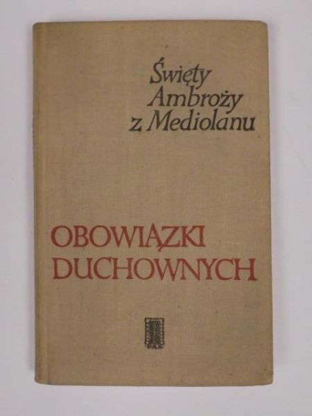 Obowiąki duchownych