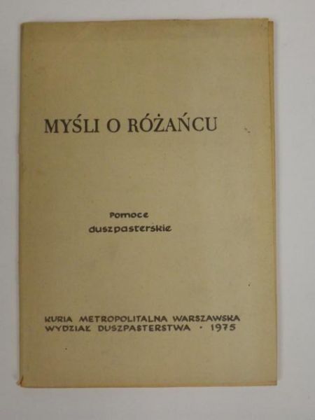 Myśli o różańcu