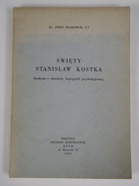 Święty Stanisław Kostka