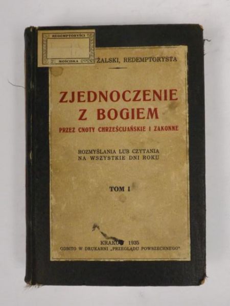 Zjednoczenie z Bogiem Tom I, 1935 r.