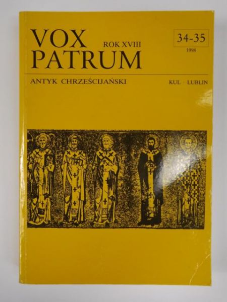 Langosz Stanisław - Vox Patrum 34-35 (1998)