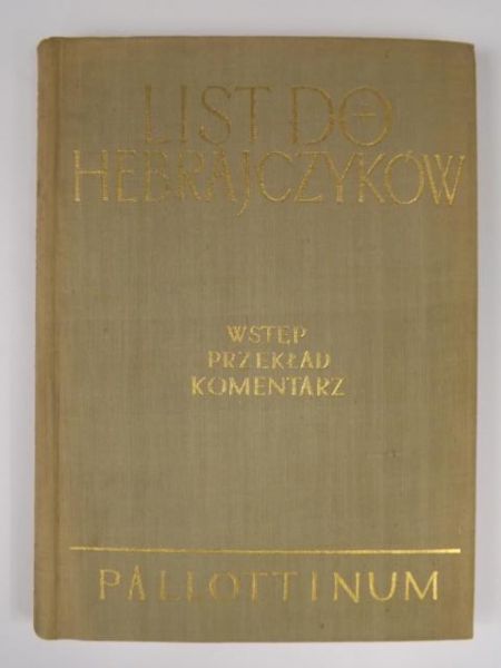 List do Hebrajczyków, Pallottinum