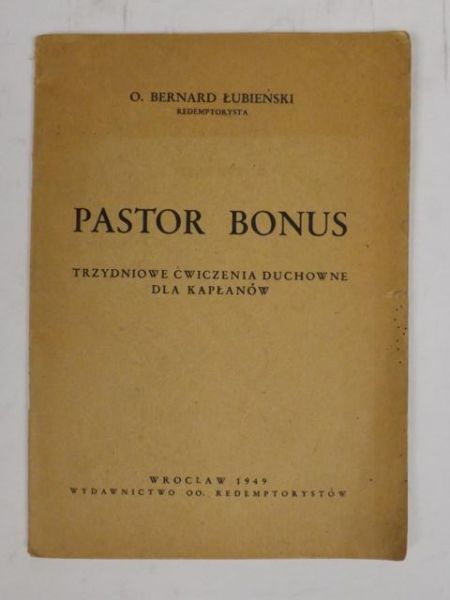 Pastor Bonus, 1949 r.