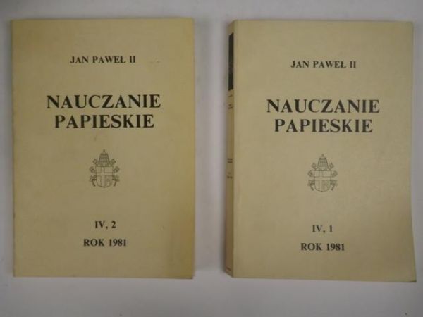 Jan Paweł II - Nauczanie papieskie, T. IV 1-2