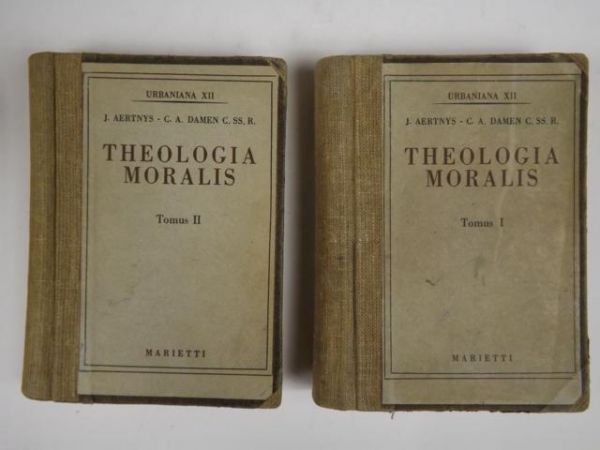 Aertnys J., Damen C. - Theologia Moralis, Tomus I-II, 1950 r.