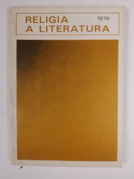 Wojtkowska- Jasińska Maria (red.) - Religia a literatura, R. 1976