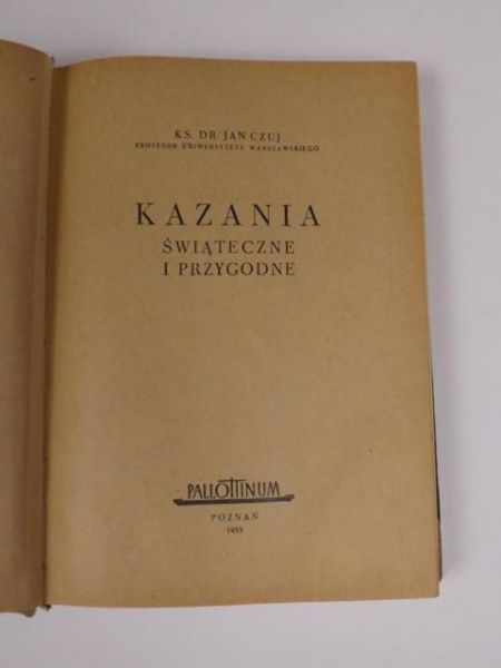 Kazania świąteczne i przygodne