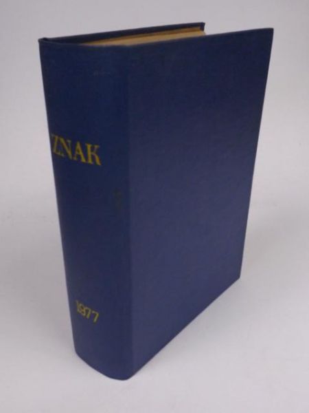 Miesięcznik ZNAK Półrocznik, 1977 r. (styczeń - czerwiec)