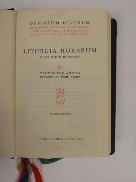 Liturgia Horarum. Iuxta Ritum Romanum, IV