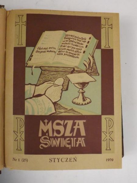 Msza Święta 1959-1960, nr 1 (25)