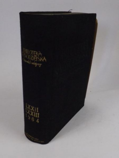Biblioteka Kaznodziejska,  rocznik, 1964 r.