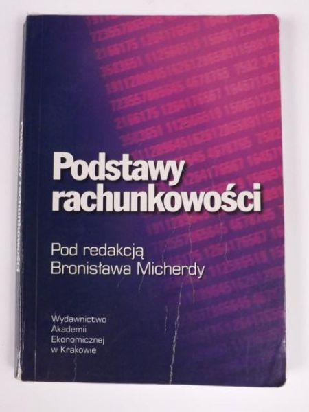 Micherda Bronisław (red.) - Podstawy rachunkowości