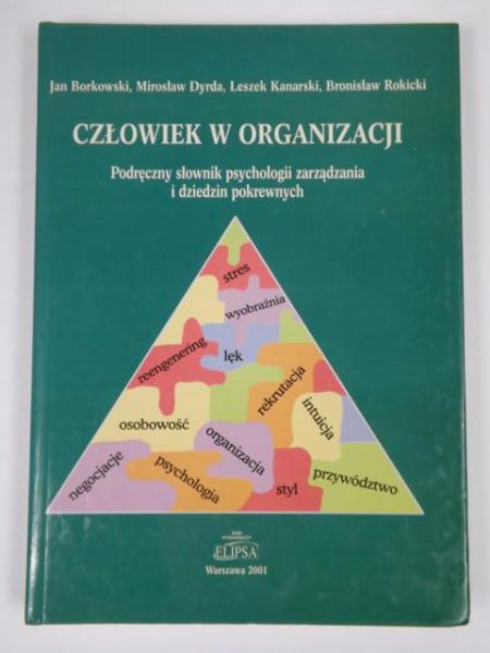 Człowiek w organizacji. Podręczny słownik psychologii zarządzania i dziedzin pokrewnych