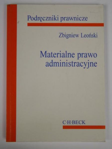 Materialne prawo administracyjne