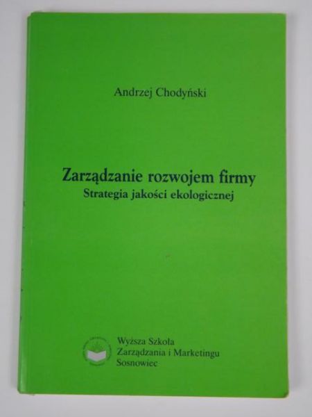 Chodyński Andrzej - Zarządzanie rozwojem firmy
