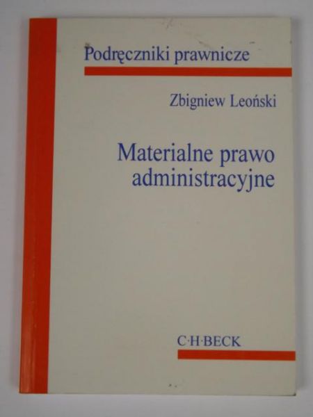 Materialne prawo administracyjne