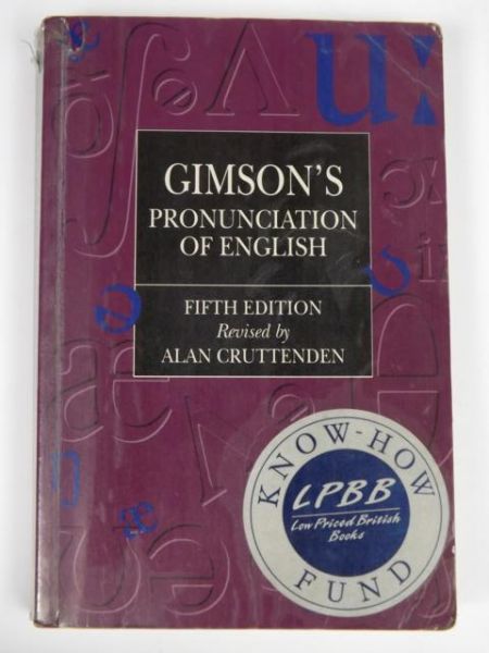Cruttenden Alan - Gimson's Pronunciation of English