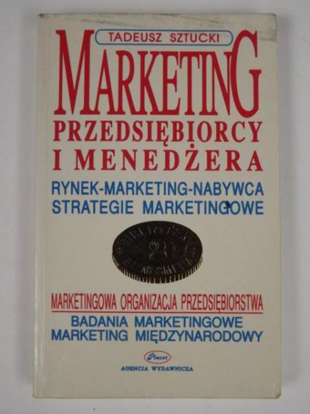 Marketing przedsiębiorcy i menedżera