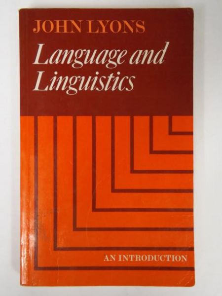 Language and Linguistics