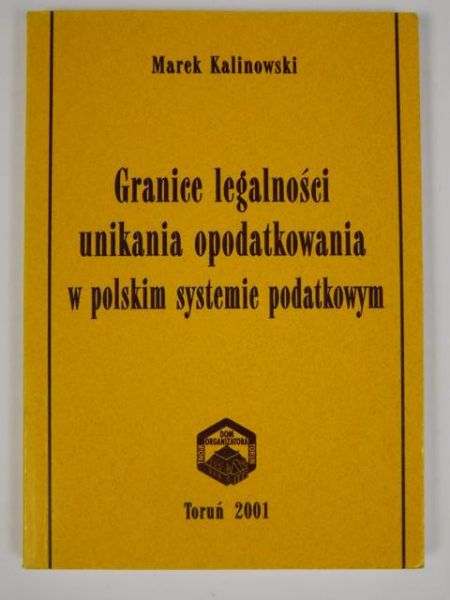 ranice legalności unikania opodatkowania w polskim systemie podatkowym