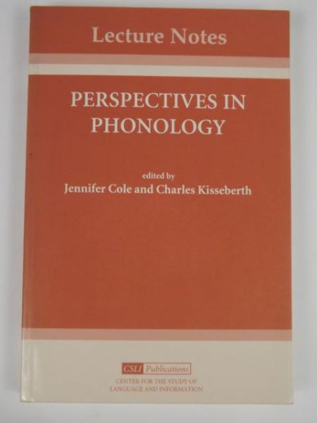 Cole Jennifer,   - Perspectives in phonology