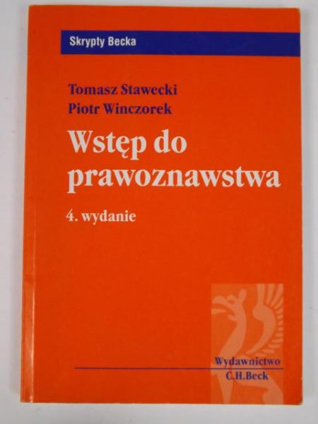 Wstęp do prawoznawstwa
