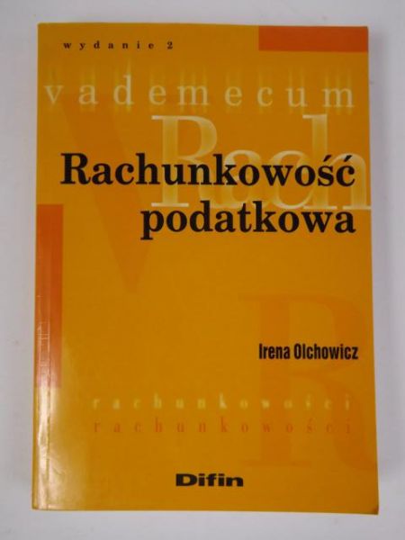 Rachunkowość podatkowa, wydanie 2