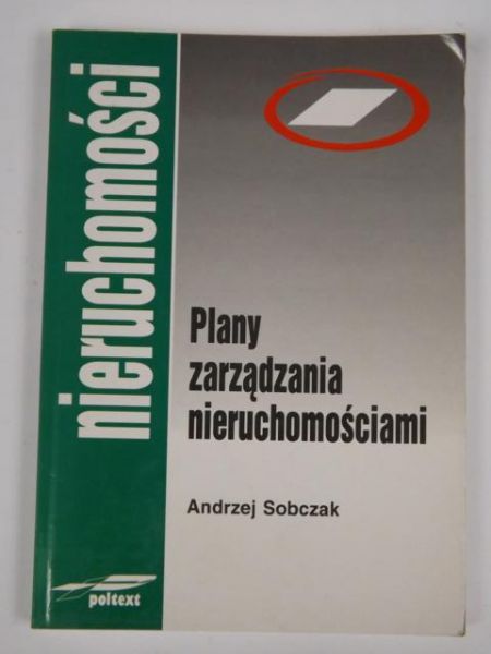 Sobczak Andrzej - Plany zarządzania nieruchomościami