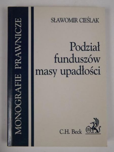 Podział funduszów masy upadłości