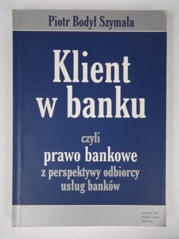 Klient w banku