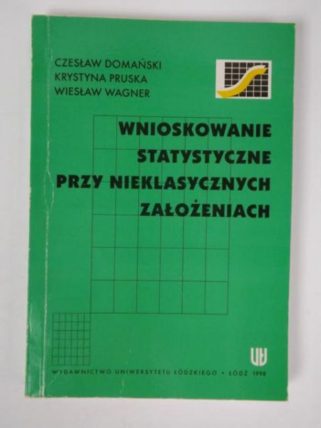 Domański, Pruska,  - Wnioskowanie statystyczne przy nieklasycznych założeniach