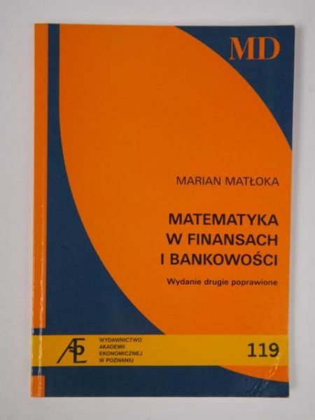 Matematyka w finansach i bankowości