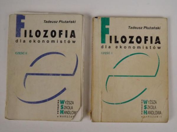 Filozofia dla ekonomistów, cz. I-II