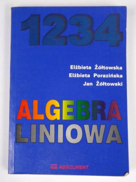 Żółkowska  - Algebra liniowa